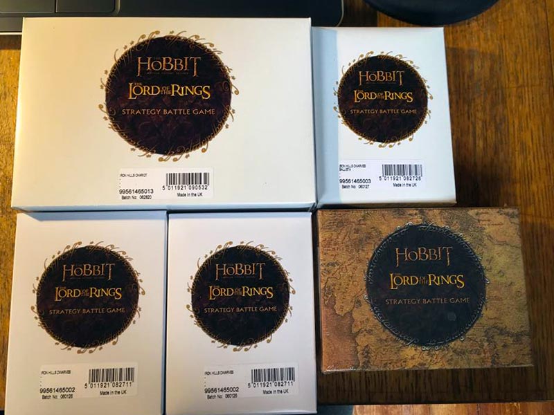 The Hobbit & The Lord of the rings - Character Series box
