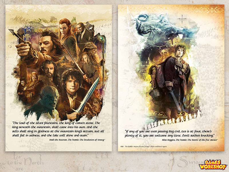 The Hobbit Rulebook - One Page Design