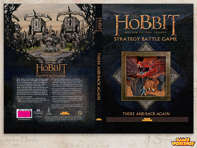 The Hobbit Rulebook - Cover Backcover Spread